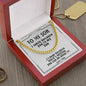To My Son | Cuban Link Chain