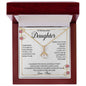 To My Beautiful Daughter | Alluring Beauty necklace