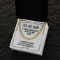 To My Son | Cuban Link Chain