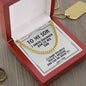 To My Son | Cuban Link Chain