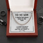 To My Son | Cuban Link Chain