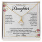 To My Beautiful Daughter | Alluring Beauty necklace