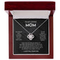 To My Loving mom | Love Knot Necklace