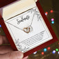 To My Soulmate | Interlocking Hearts necklace